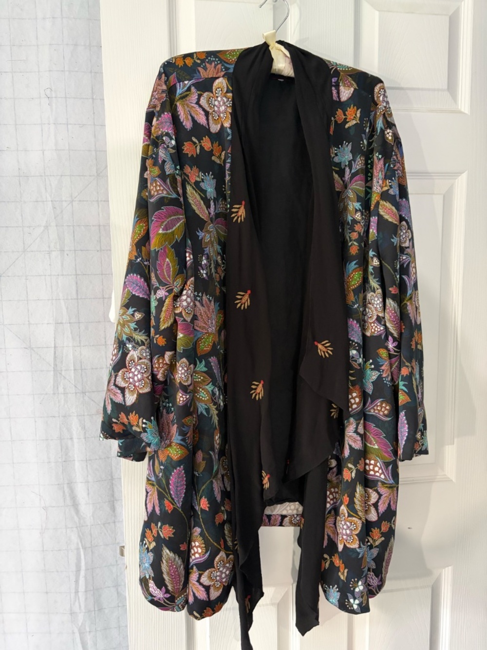 JOHNNY WAS WORKSHOP BOHO SILK KIMONO PLUS SIZE
